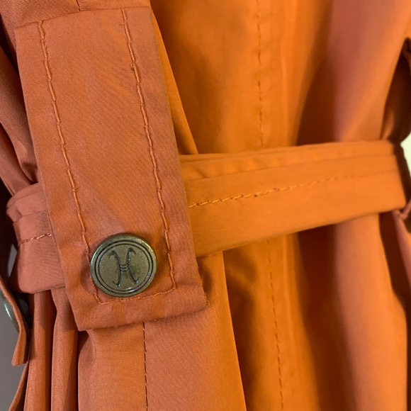 Cole Haan Tangerine Raincoat - Picture 4 of 4